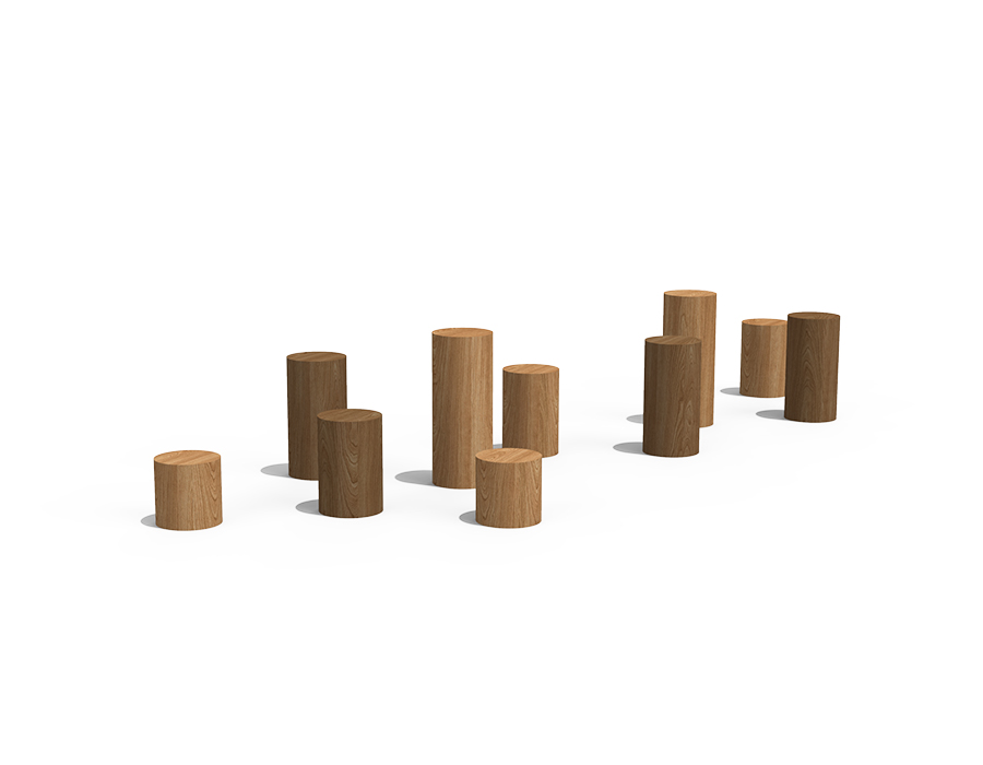 HRN-GR3409 통나무 건너기