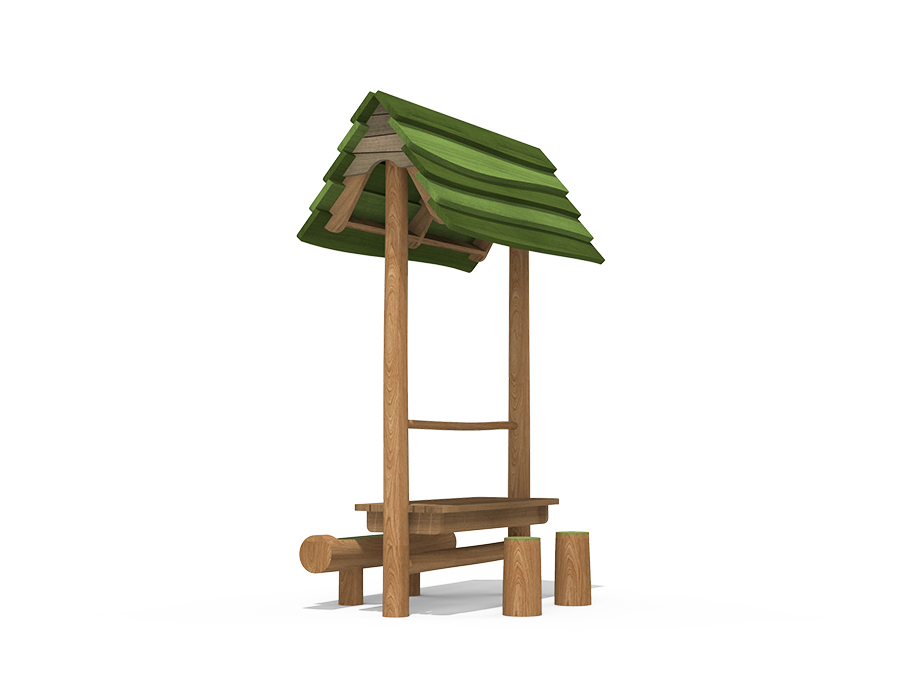 HRN-GR3601 트리 테이블 벤치