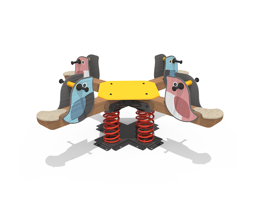 HRN-GW3208 4인 시소(십자형)