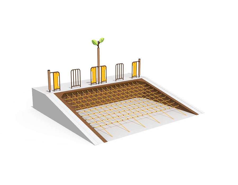 HRN-GW3427 경사 네트 오르기