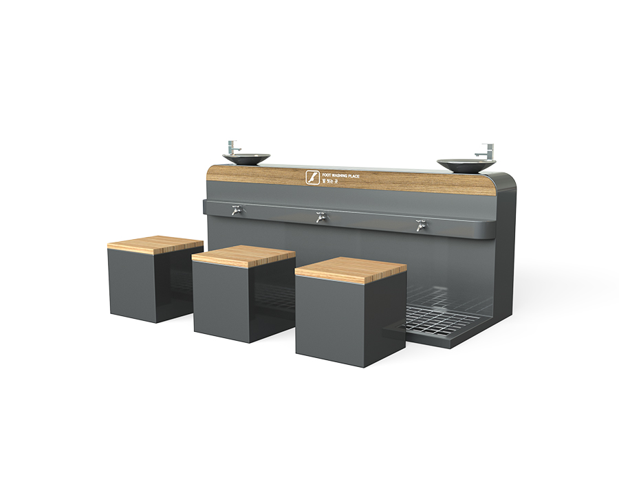 HRET-SJ3001 세족대 3구