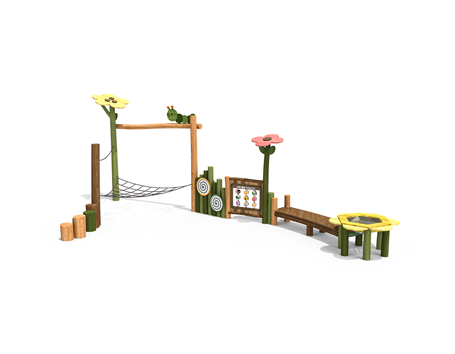HRN-GR3415 꽃밭 복합놀이대
