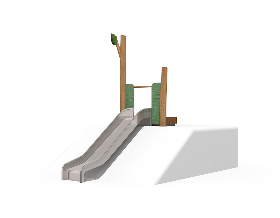 HRN-GR3420 마운딩 스틸형 미끄럼틀(H1200)